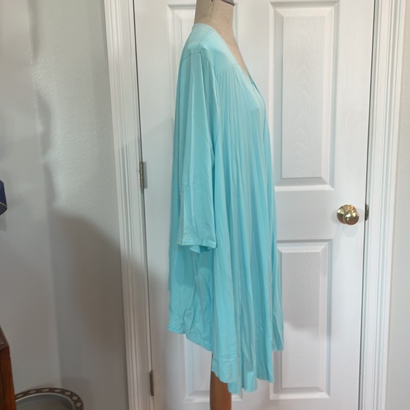 Attitudes by Renee 2 piece jacket & top Seaglass green women’s plus size 3X nwts - Picture 2 of 16